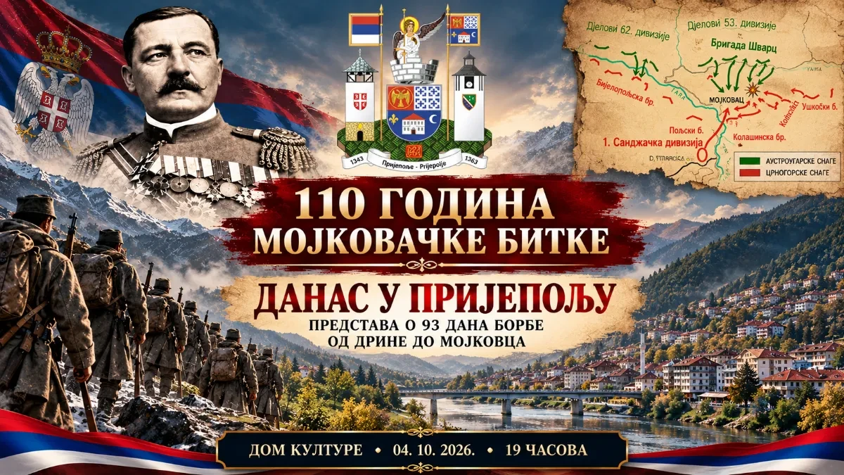 Od Drine do Mojkovca, 110 godina kasnije: Predstava će proći putem kojim su išli junaci Mojkovačke bitke