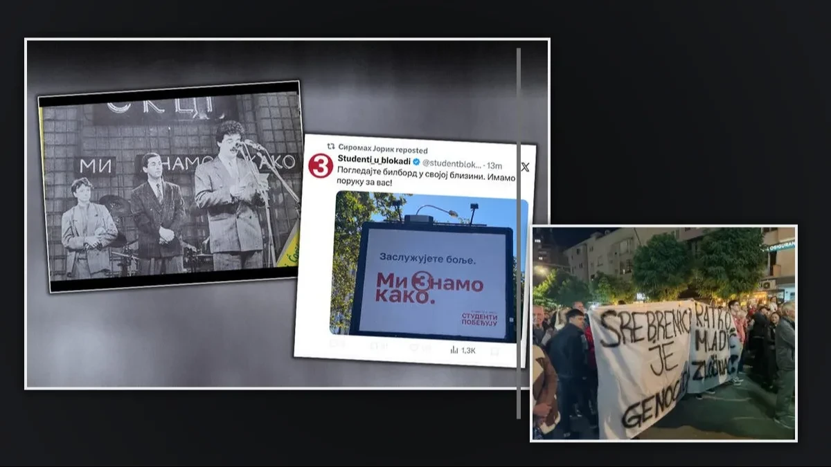 „Mi znamo kako“: „Studentska lista“ preuzela slogan Mila Đukanovića iz devedesetih