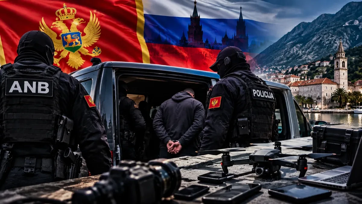 U Crnoj Gori priveden šef ruske mreže „Ribar“ sa saradnicima: Zvinčuk na meti američkih i britanskih sankcija