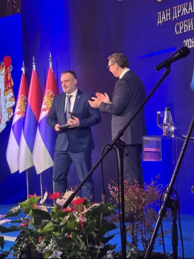 VELIKO PRIZNANJE: Vladimir Vuković dobitnik ordena za zasluge u novinarstvu