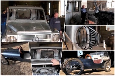 MERCDES STIŽE NA NOGE MAJSTORU IZ BIJELOG POLJA: Cigo napravio G klasu kakvu svijet nije vidio (VIDEO)