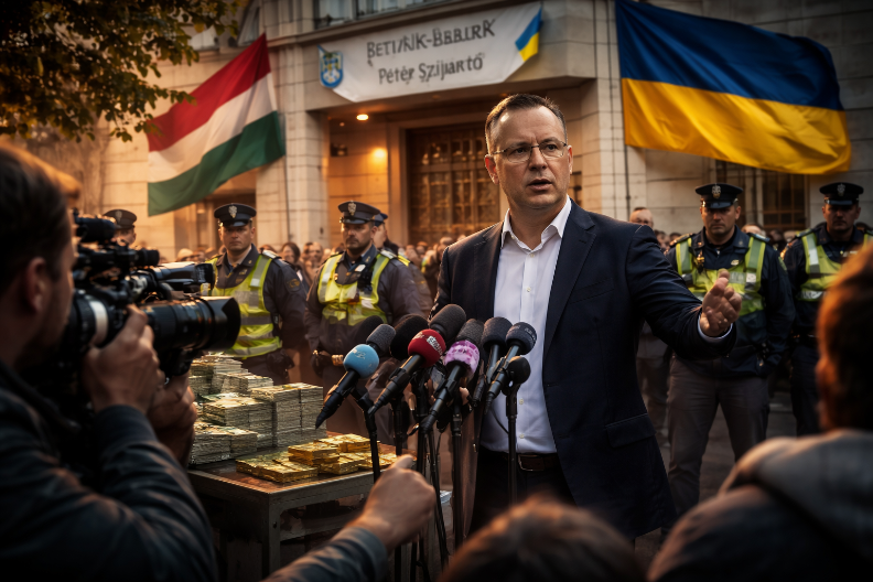 SIJARTO OTVORIO AFERU: U Kijevu panika nakon zapljene miliona dolara i zlata u Mađarskoj