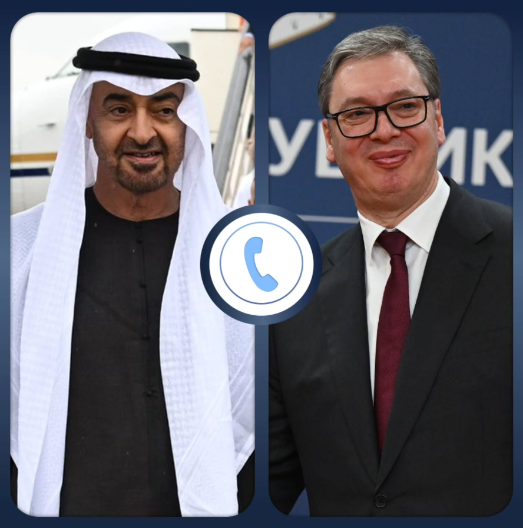 Vučić razgovarao sa Mohamedom bin Zajedom o situaciji na Bliskom istoku i globalnoj stabilnosti