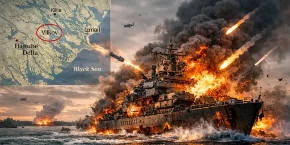 HAOS NA DUNAVU: Potopljen brod sa NATO oficirima - Rusi razbili tajni koridor ka Odesi