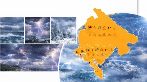 DRAMATIČNA PROMJENA VREMENA: Narandžasto upozorenje za cijelu Crnu Goru