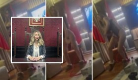 ŠOK SNIMAK MIRJANE PAJKOVIĆ KRUŽI INTERNETOM: Sumnja se da je nastao u kabinetu Vlade - pogledajte provokativni ples (VIDEO)