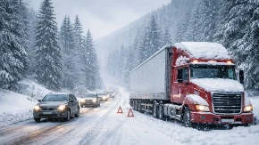 HITNO UPOZORENJE: Snijeg zatvorio pravac Peć–Kula–Rožaje za kamione