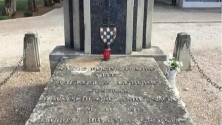 Uklanjaju ustaške simbole sa groba Maksa Luburića u Španiji