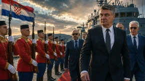 Milanović uplovio ratnim brodom, Podgorica salutirala: Da li Crna Gora čuva svoj suverenitet?
