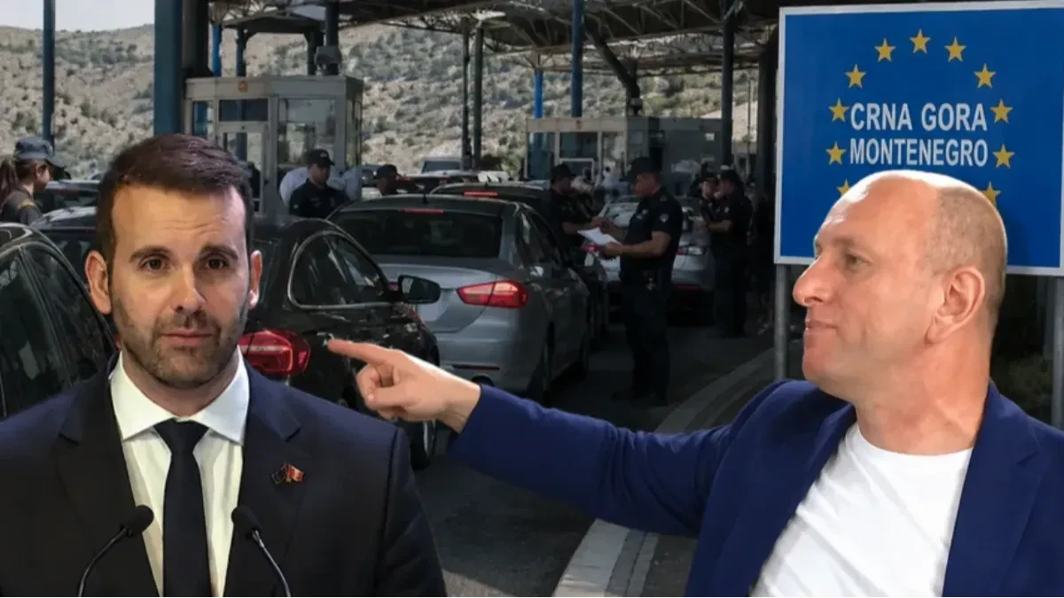Knežević: Spajić stoji iza zabrane ulaska Srbima u Crnu Goru, sve koordinira ANB