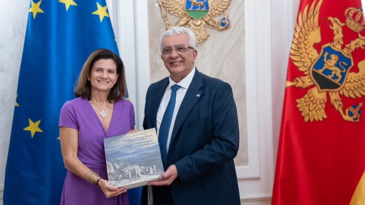Mandić sa ambasadorkom Italije: Evropsko članstvo ostaje apsolutni prioritet Crne Gore