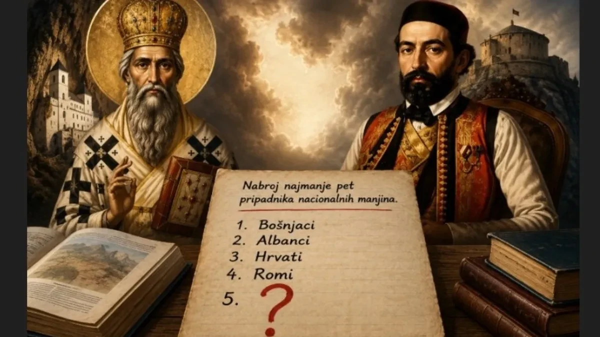 Dobričanin alarmirao javnost zbog udžbenika za peti razred: Srba nema! Da li da među manjine nabrojim Njegoša i Svetog Vasilija Ostroškog?