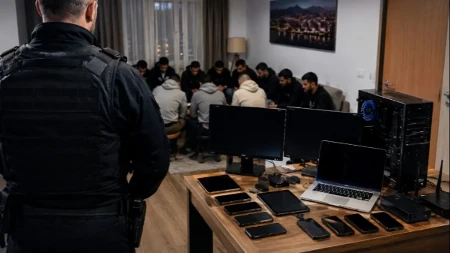 U stanu u Podgorici zatekli 11 državljana Turske: Trojica uhapšena, pronađena računarska i digitalna oprema