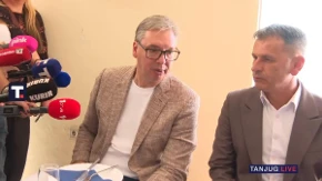 Vučić u Topličkom okrugu: Nije problem u parama, prirodni priraštaj nam je bolji nego u Albaniji ili Hrvatskoj, ali je užasno mali