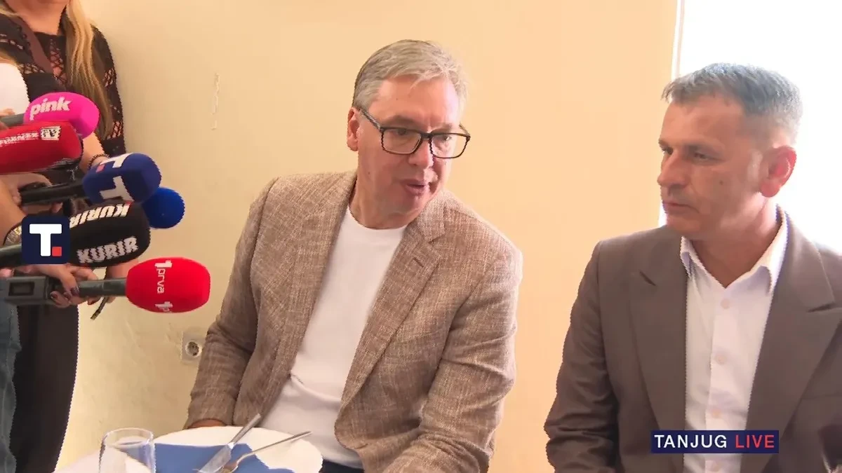 Vučić u Topličkom okrugu: Nije problem u parama, prirodni priraštaj nam je bolji nego u Albaniji ili Hrvatskoj, ali je užasno mali