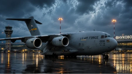 Američki vojni avion sletio u Moskvu: Došao iz baze kod Vašingtona, niko ne zna ko je bio u njemu