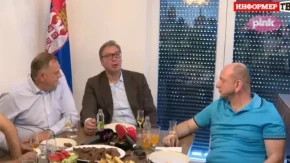 Vučić ugostio Milana Kneževića u kući svog djeda: „Ponosim se svojom srpskom kućom! Zato su je i spalili, što je srpska“