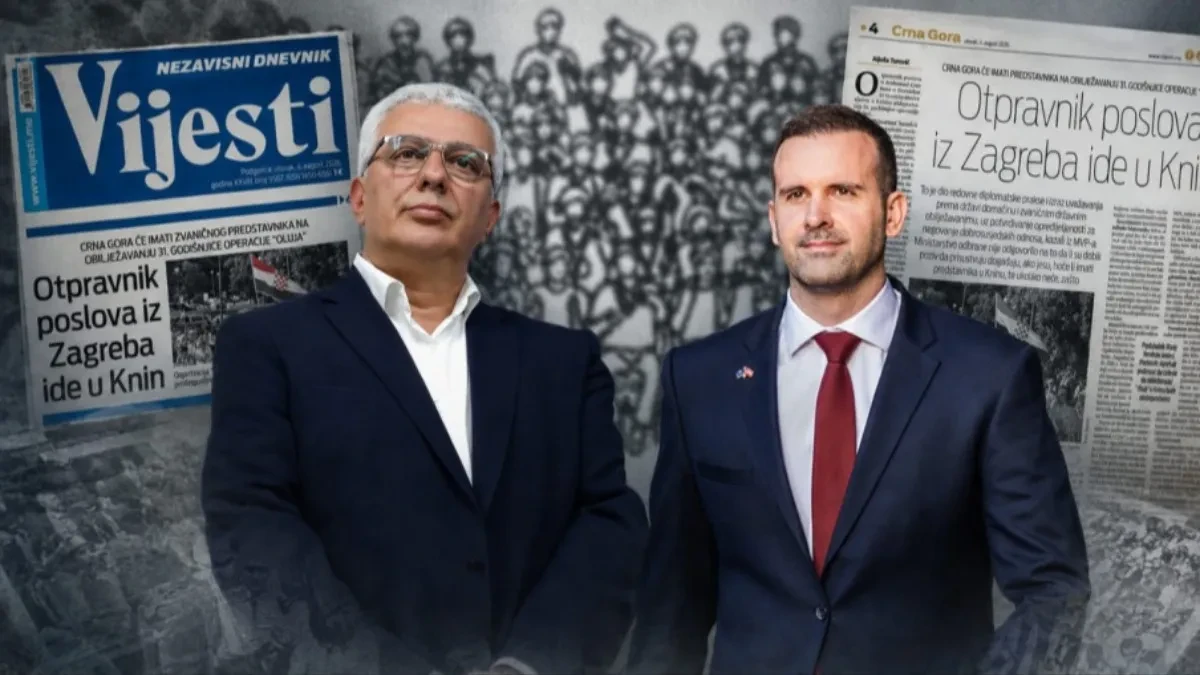 Crna Gora šalje diplomatu na proslavu „Oluje“, predstavnici Srba u Vladi ćute