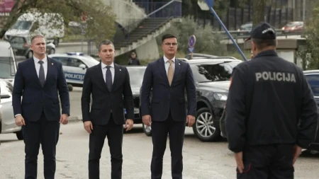 Bečić i Šaranović čestitali policiji: Opravdano povjerenje u bezbjednosni sistem