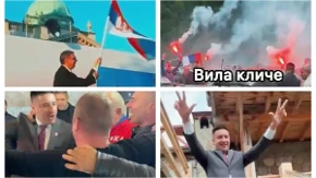 Vučić pred građanima ispred Predsjedništva: Nismo se rodili u fotelji, pobijedićemo ih i bez nje!