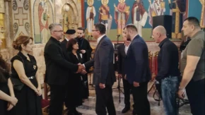 Delegacija DNP-a na sahrani generalu Mladiću