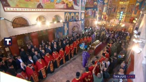 Patrijarh Porfirije služi opelo generalu Mladiću